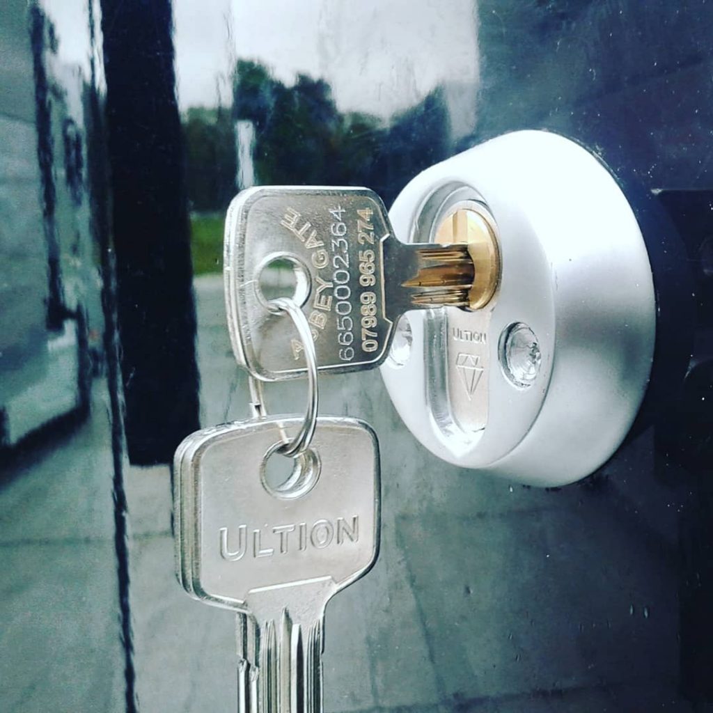 Ultion lock fitted on a truck in Hook