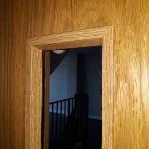 Fire door glass