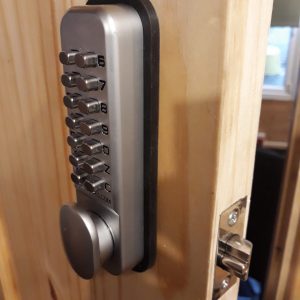 push button lock