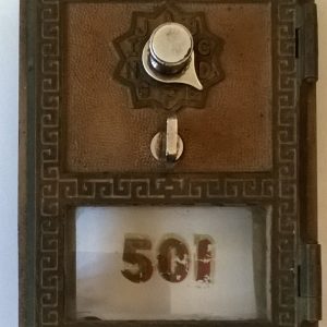 post box lock