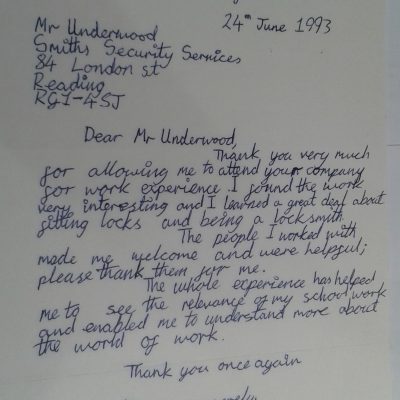 letter for the 90's